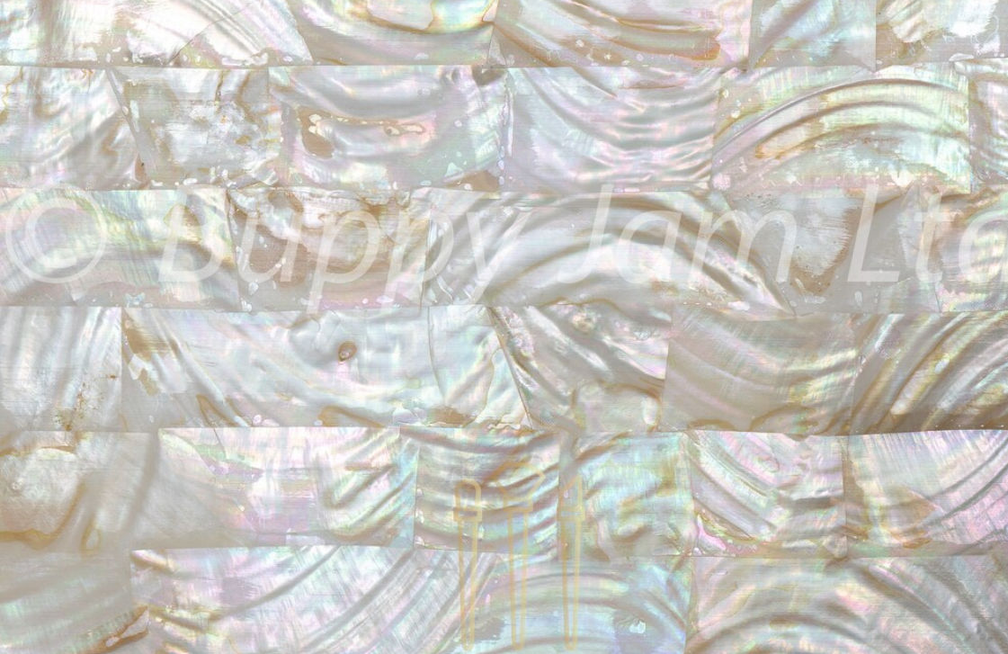 Mother of Pearl River Shell Flexible Sheet HMF004