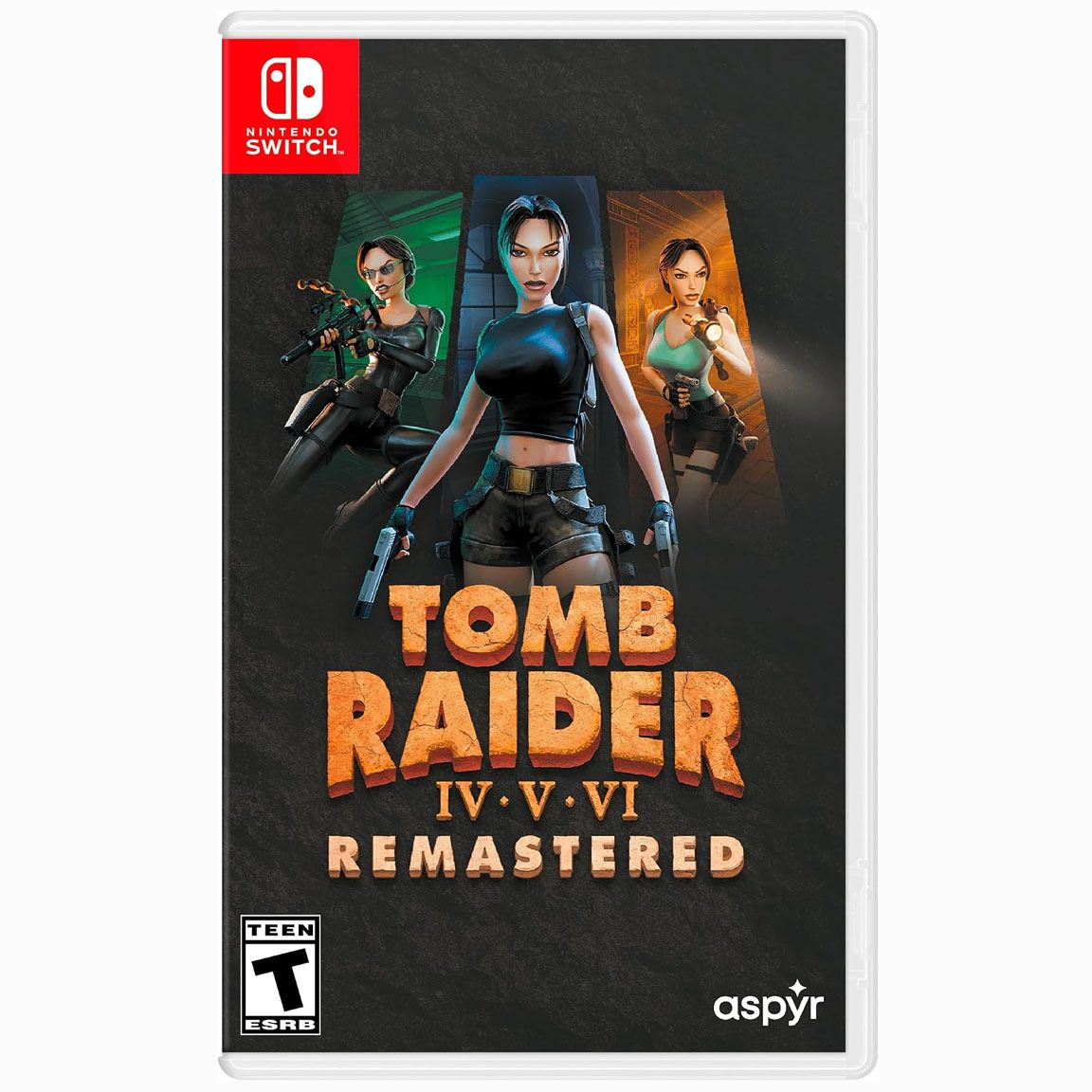 Tomb Raider IV–V–VI Remastered (Nintendo Switch)