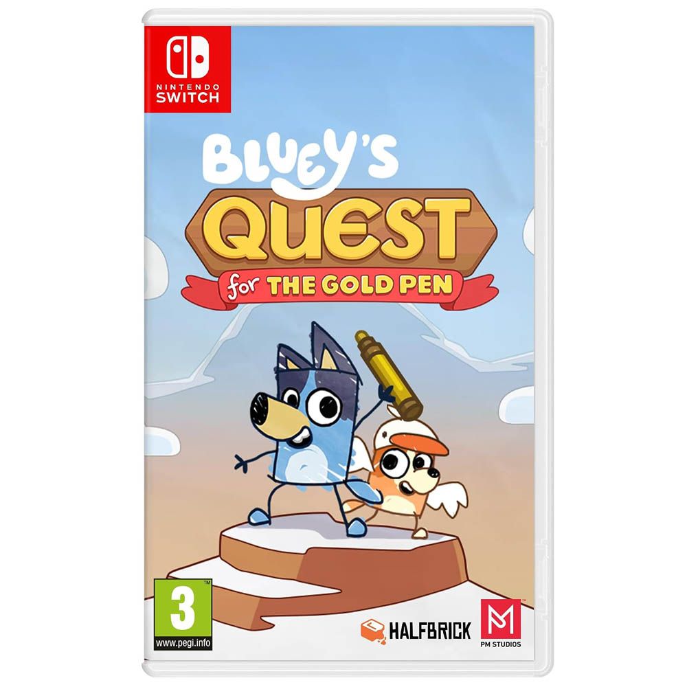 Bluey's Quest for the Gold Pen (Nintendo Switch)
