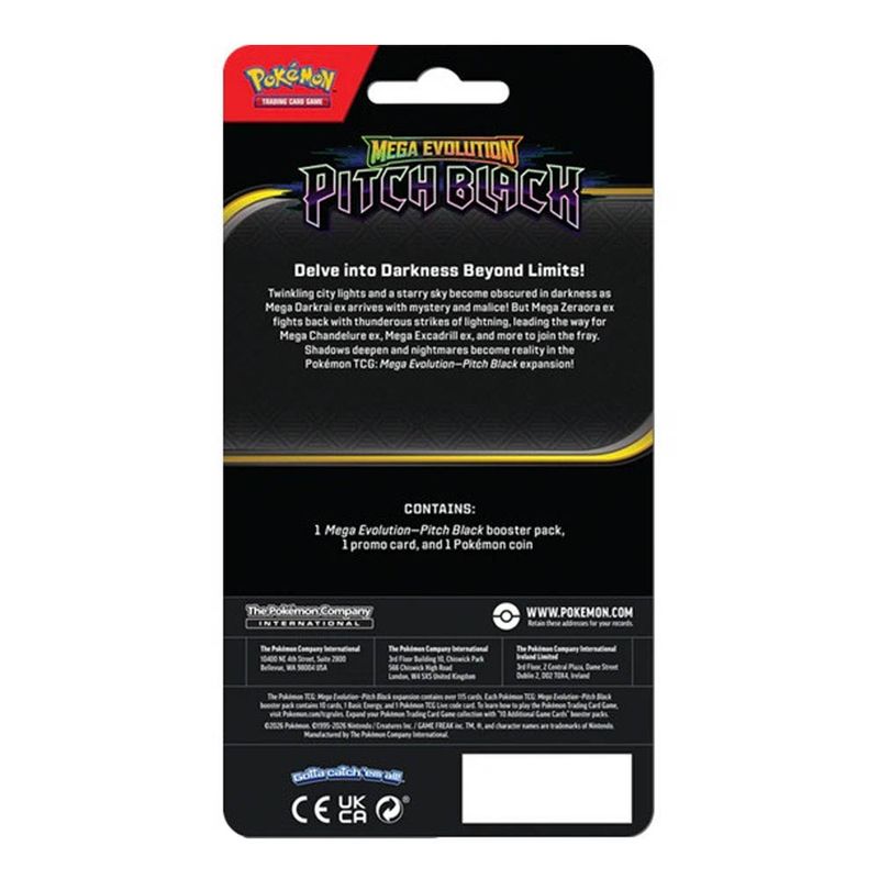 Pokémon Pitch Black Checklane Blister