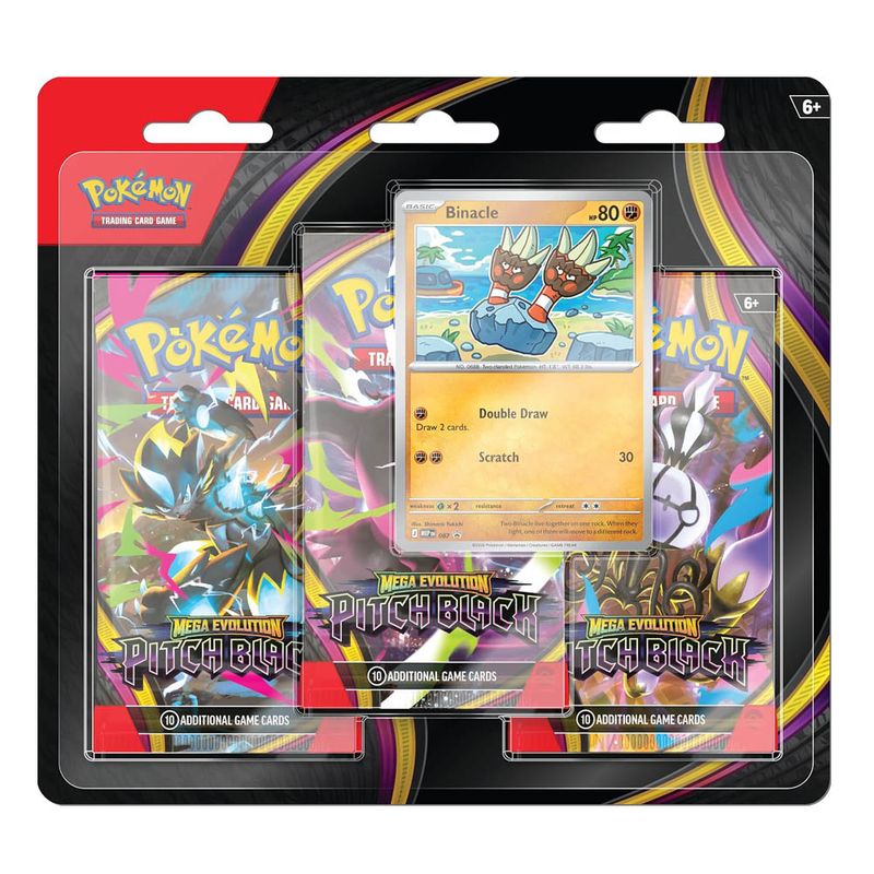 Pokémon Pitch Black 3-Pack Blister