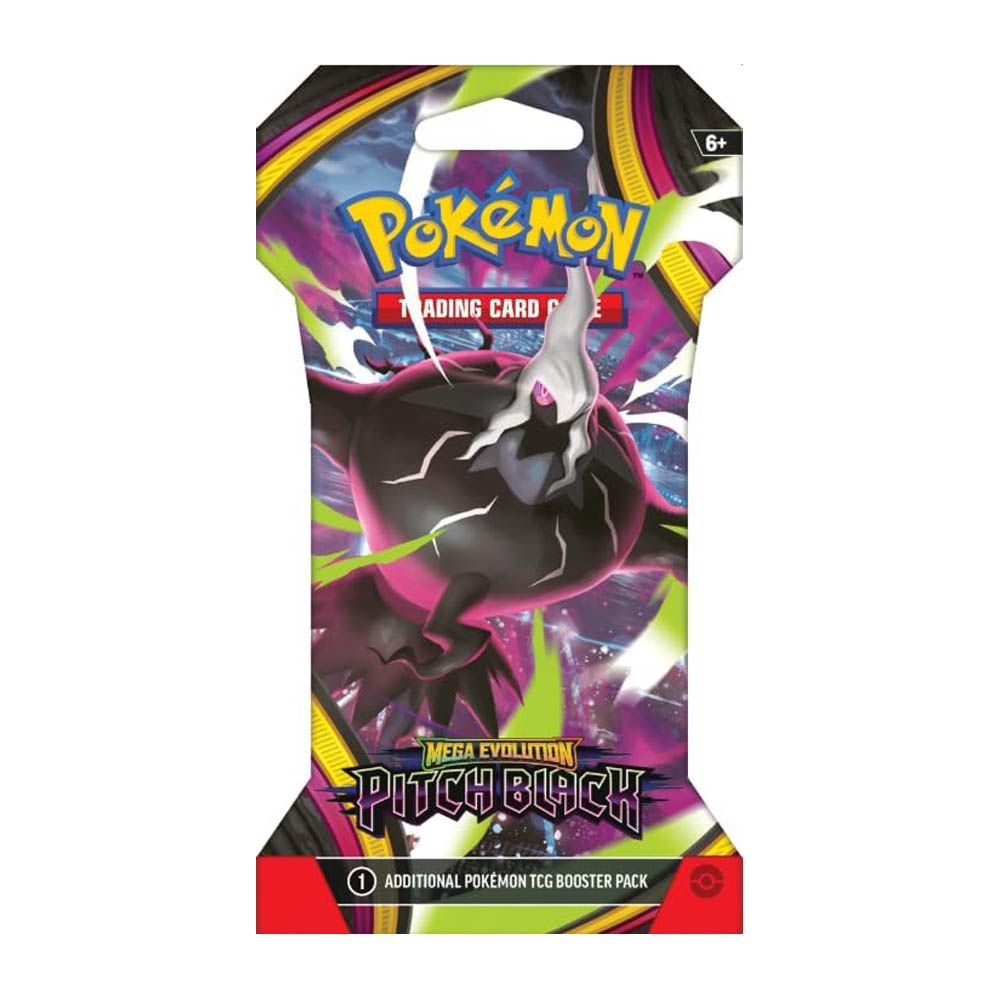 Pokémon Pitch Black Sleeved Booster