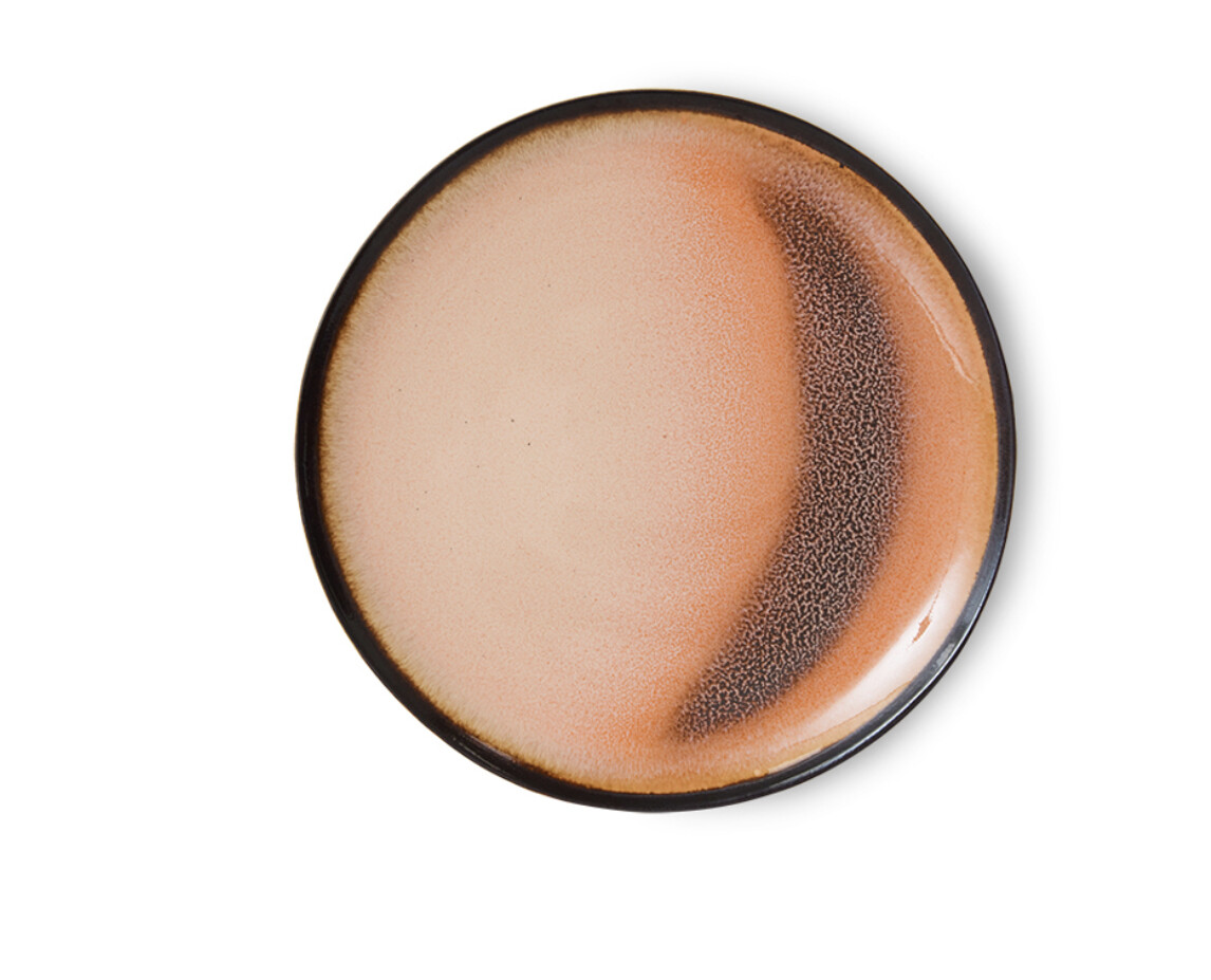 HK Living | 70&#39;s ceremics dessert plate | horizon