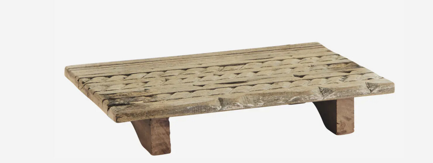 MADAM STOLTZ | RECYCLED WOODEN TRAY