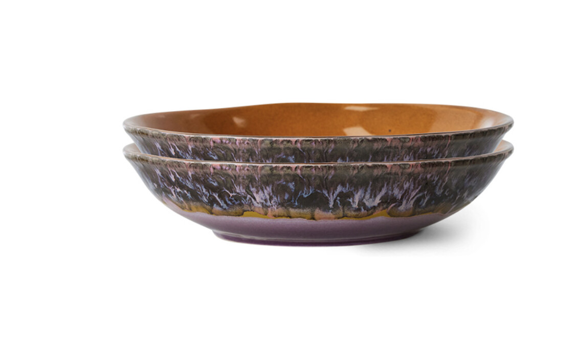 HK Living | 70&#39;s ceramics curry bowl | daybreak