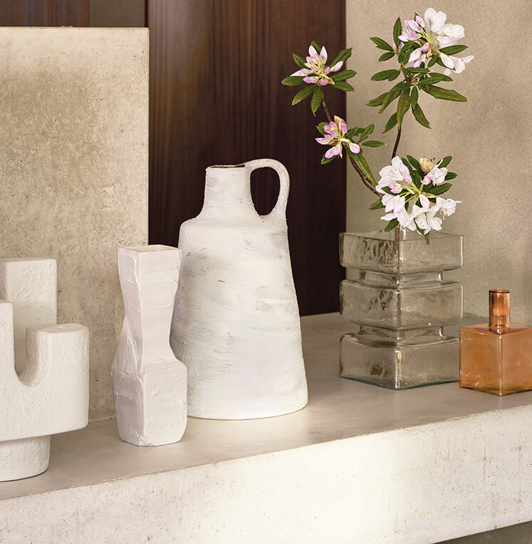 URBAN NATURE CULTURE VASE PILA TRANSPARENT