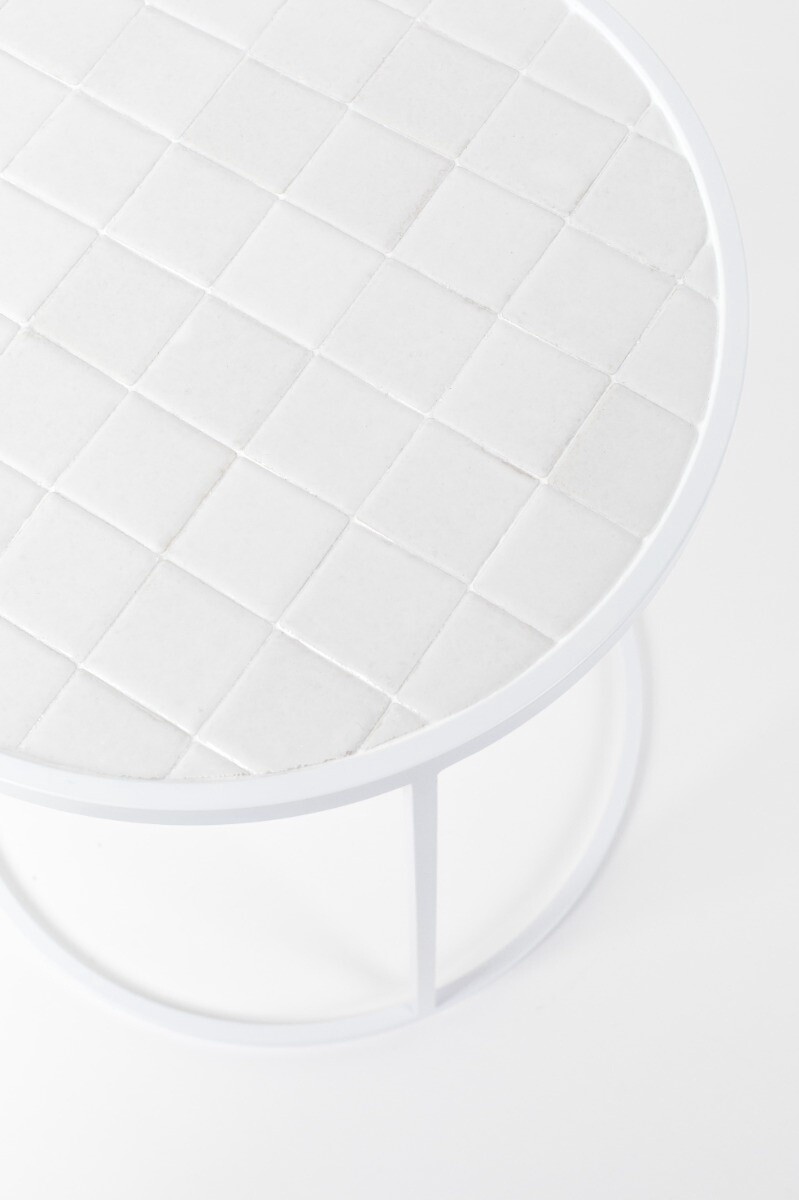Zuiver | Side Table Glazed White