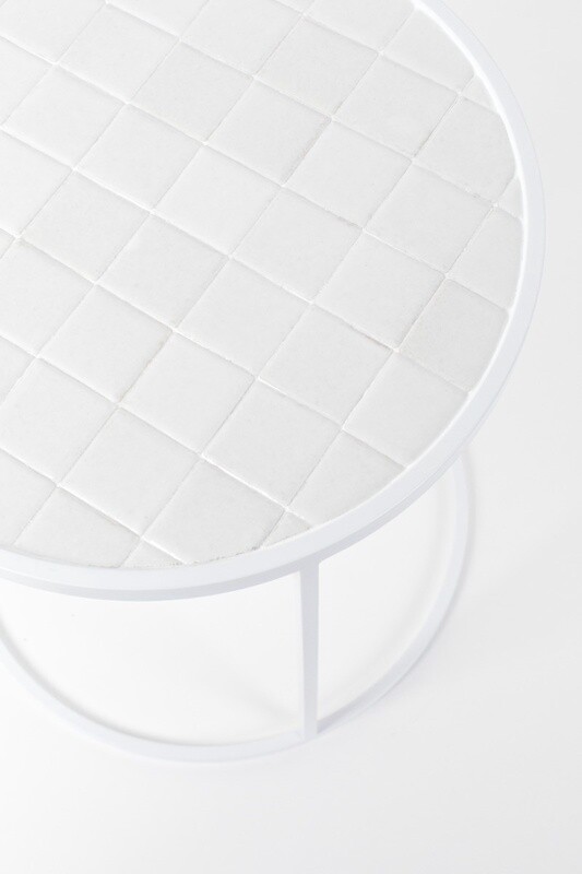 Zuiver | Side Table Glazed White