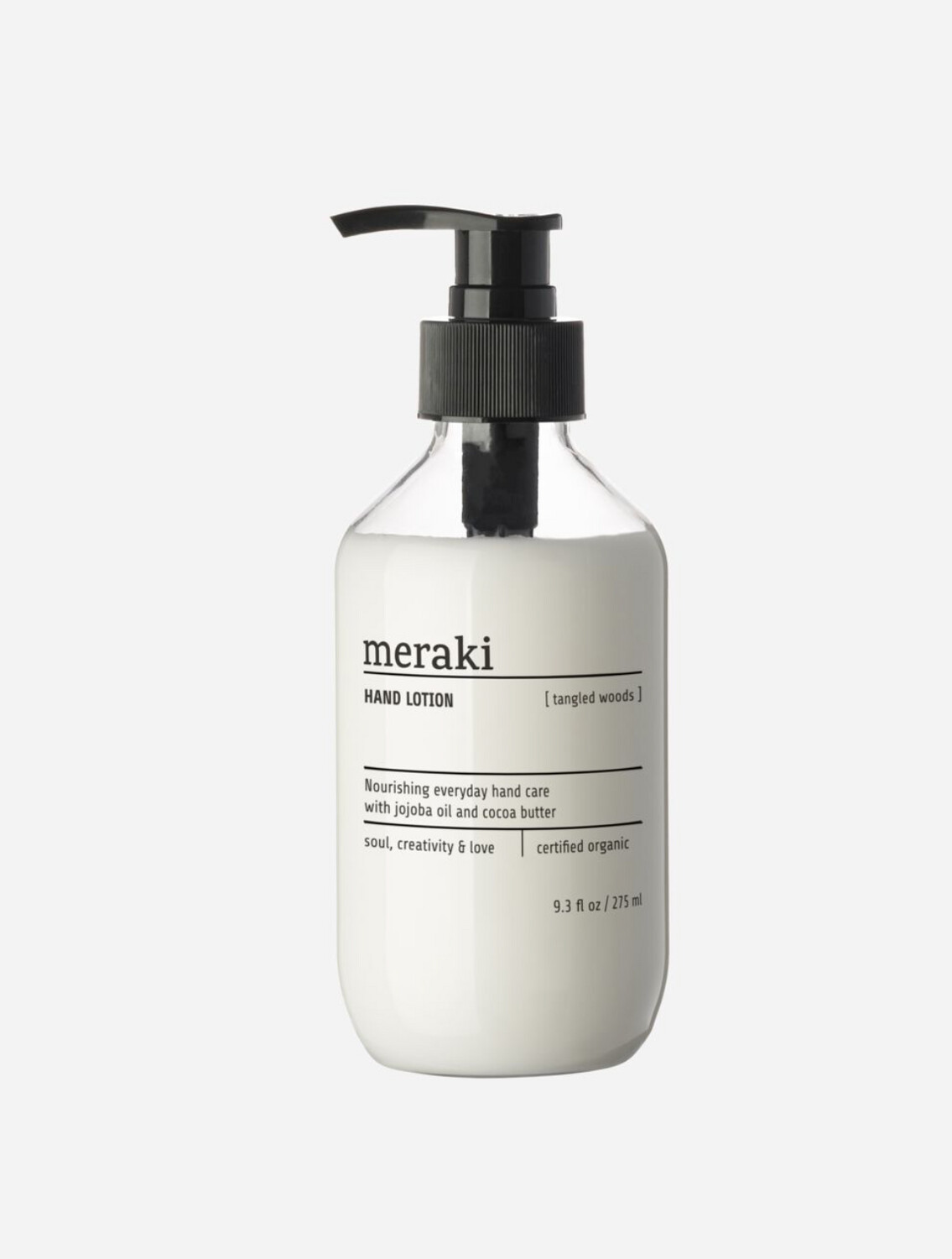 Meraki Hand lotion tangled woods cosmos organic