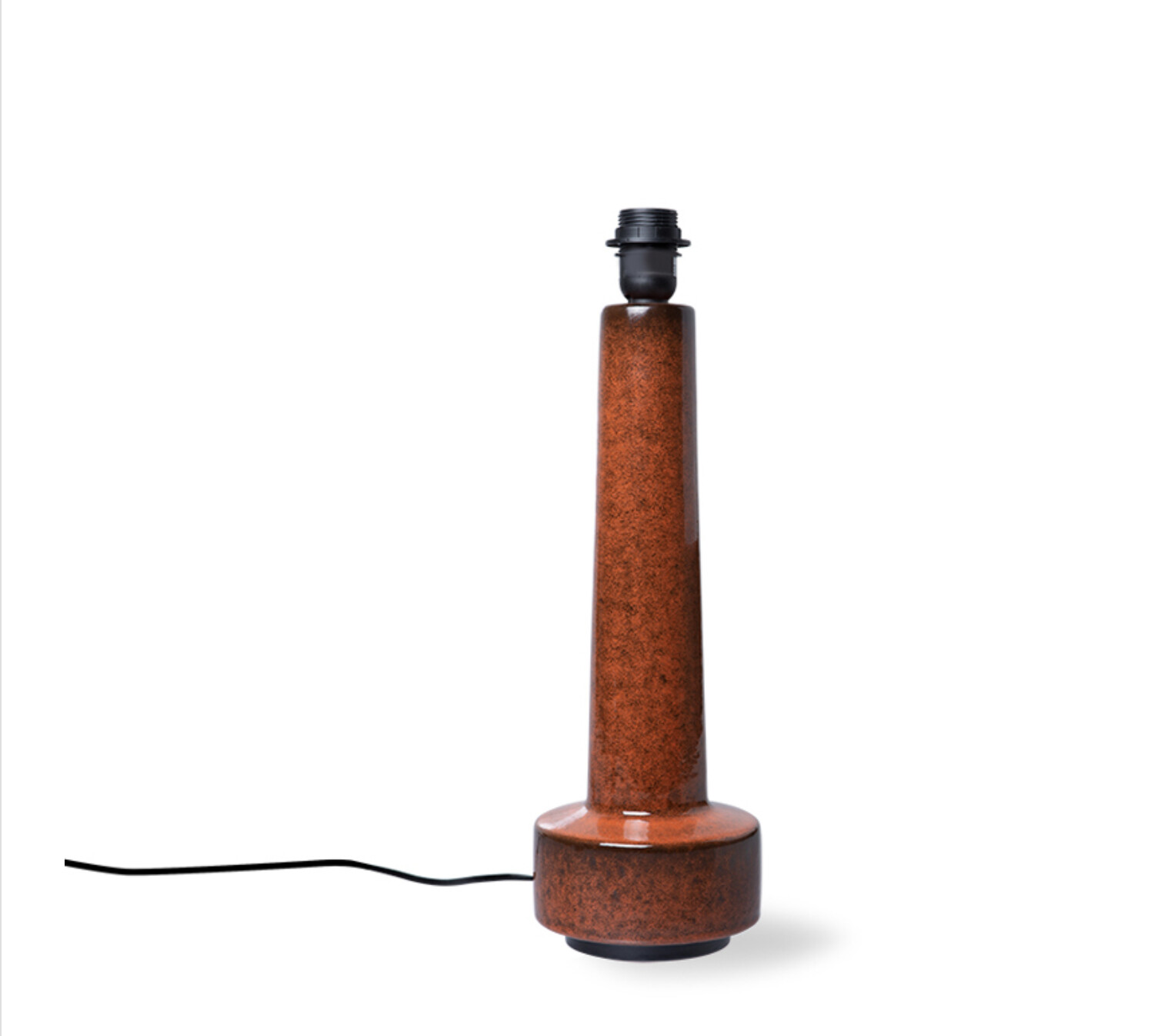 HK Living | Retro stoneware lamp | base red
