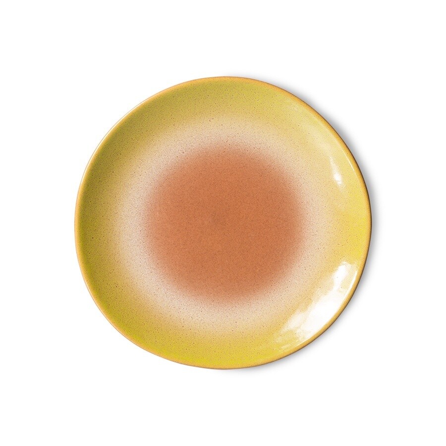 HK Living | 70&#39;s ceramics dessert plate | eclipse