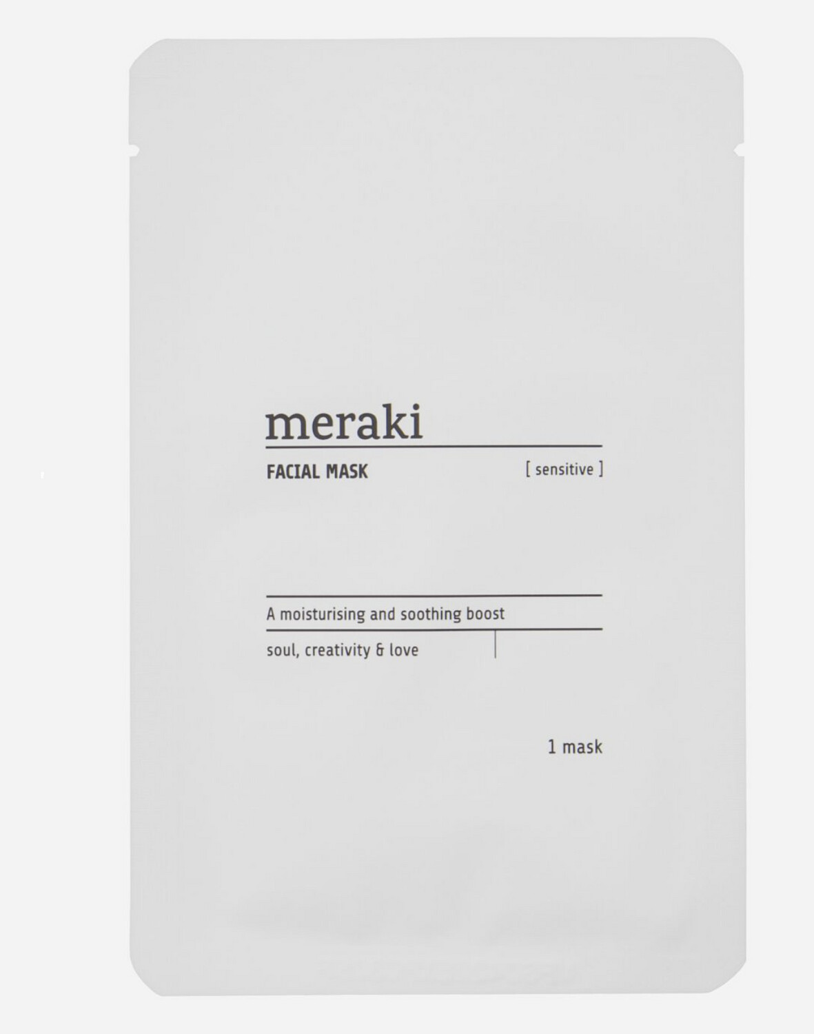 Meraki gezicht masker sensitive