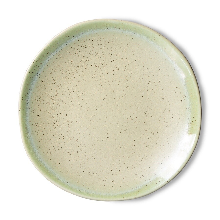 HK Living | 70s Ceramics: Side Plates - Pistachio