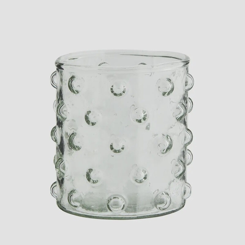 Drinking glass w. dots