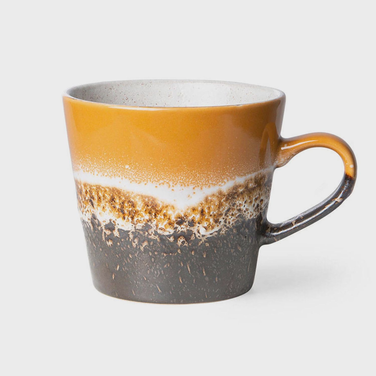 HK Living | 70&#39;s ceramics cappuccino mok | Fire