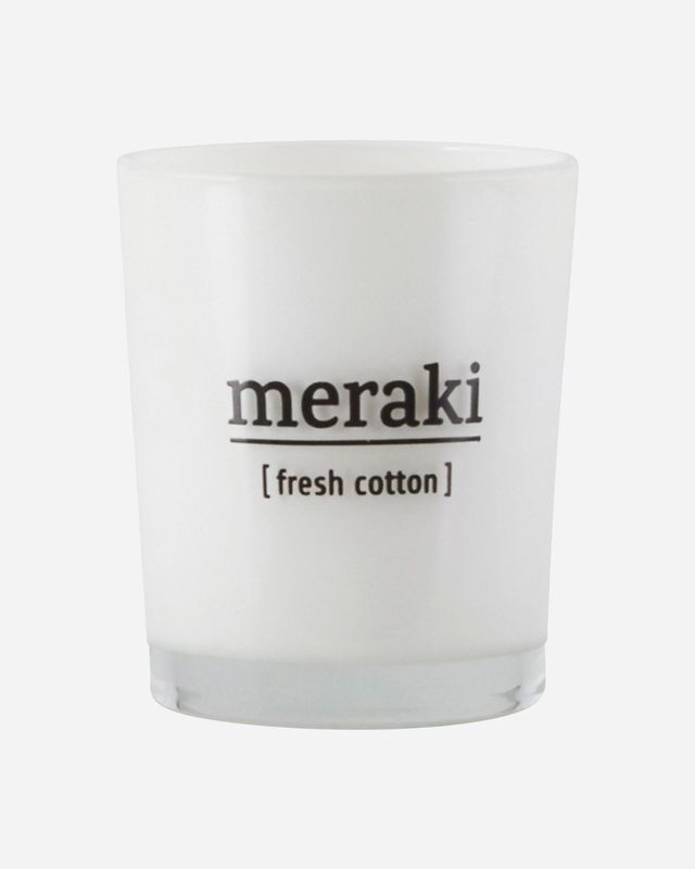 Meraki Scented candle, Fresh cotton