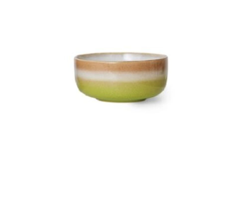 HK Living | 70&#39;s ceremics dessert bowl | eclipse