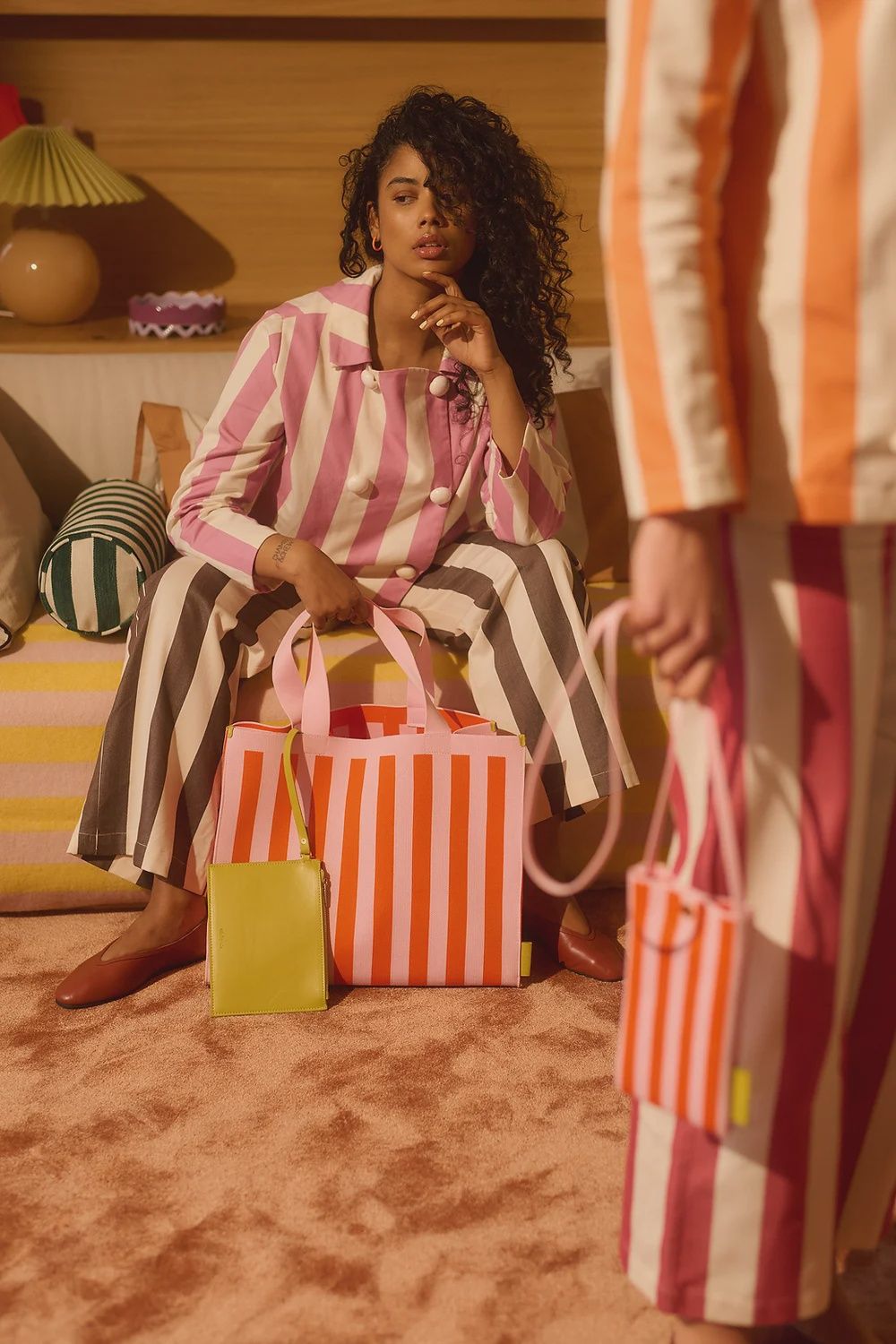 Sticky sis club | hopper | dolce pink + arancia orange
