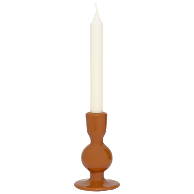 Urban Nature Culture candle holder Bowie B, adobe