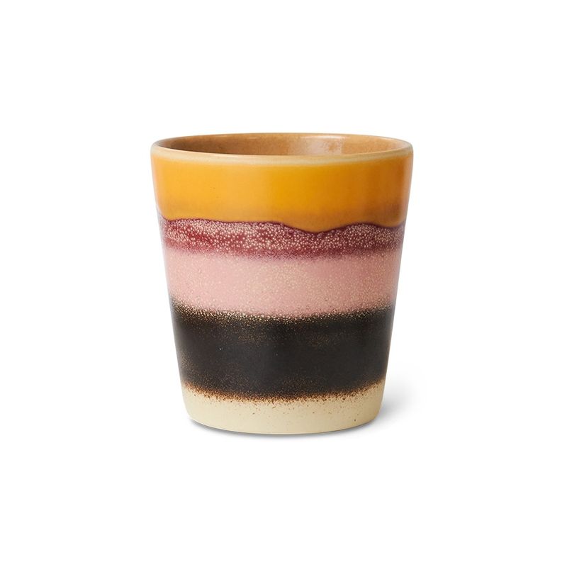 Hk Living 70s ceramics: coffee mug sunset