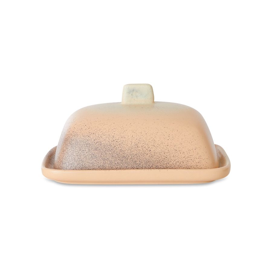 HK Living 70s ceramics: butter dish breeze