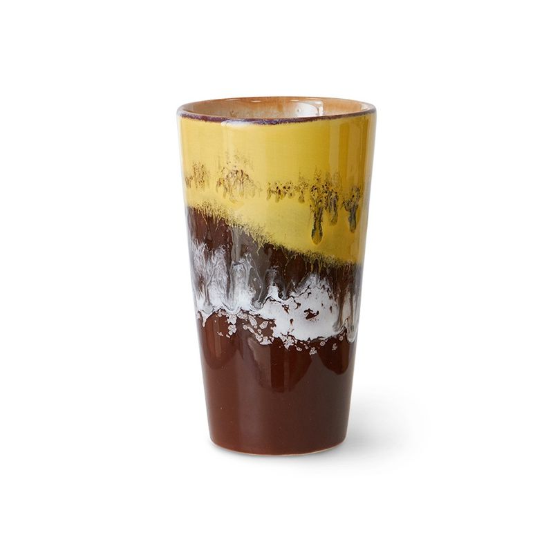 HK Living 70s ceramics: latte mug