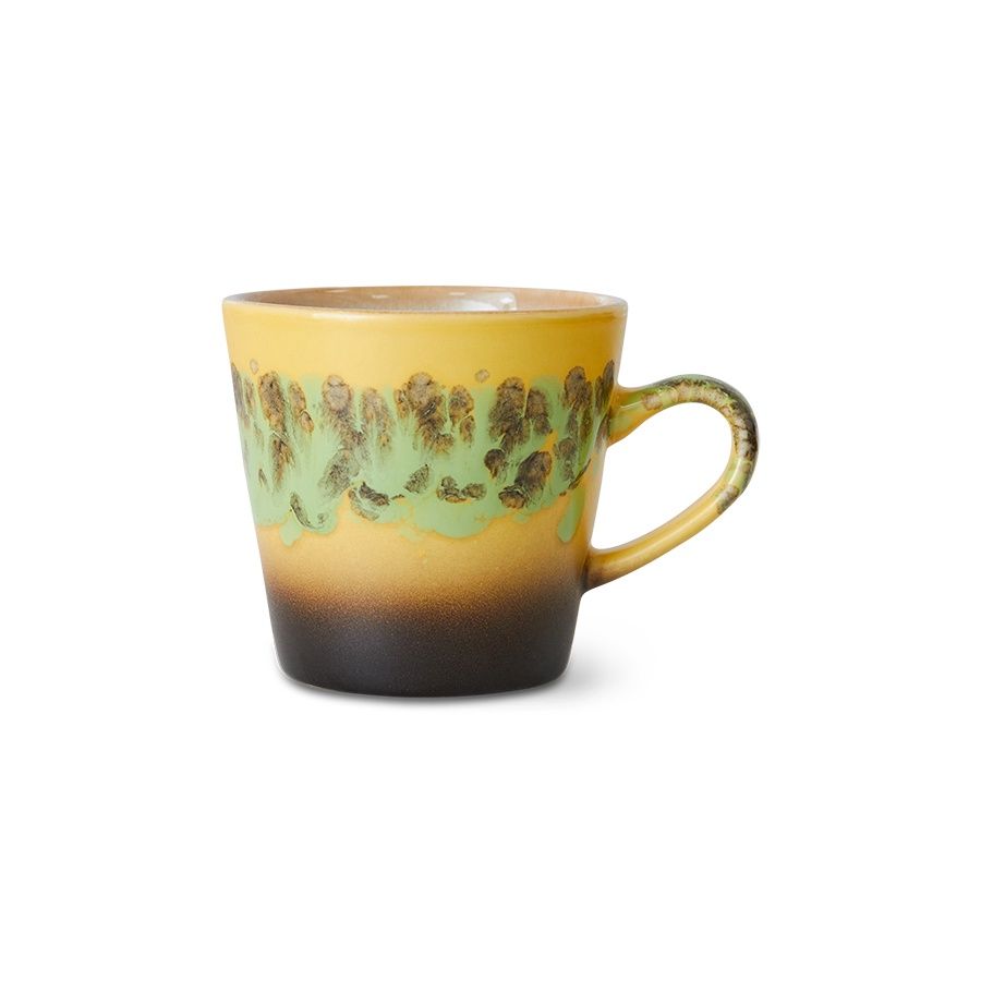 HK Living 70s ceramics: americano mug kelp