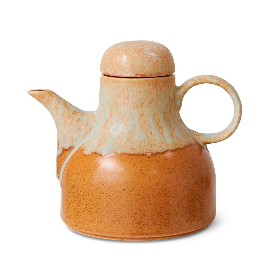 HK Living 70s ceramics: coffee pot dunes