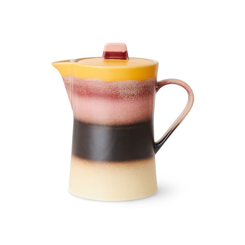 Hk Living 70s ceramics: tea pot Sunset