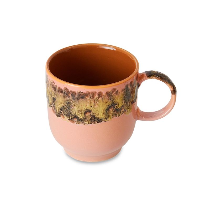 HK Living 70s ceramics: café mug lush