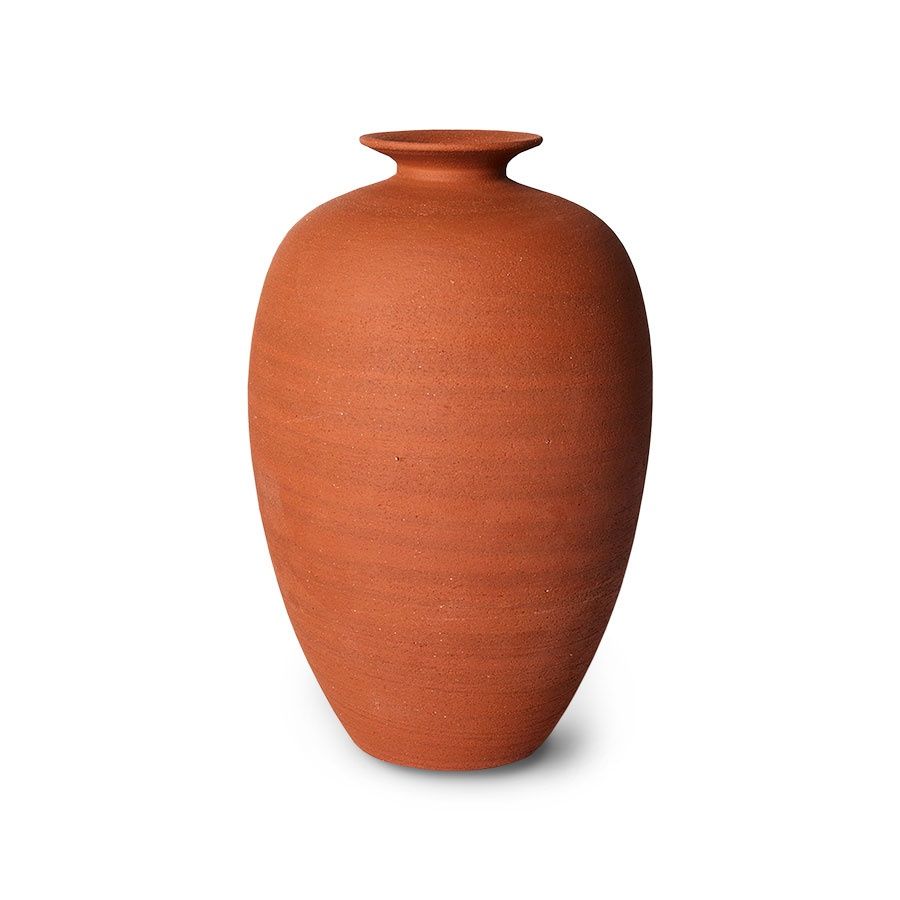 HK Living terracotta vase