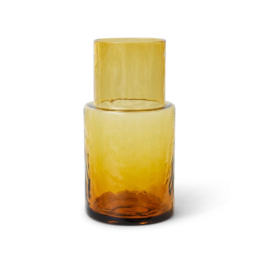 HK Living Tube carafe amber