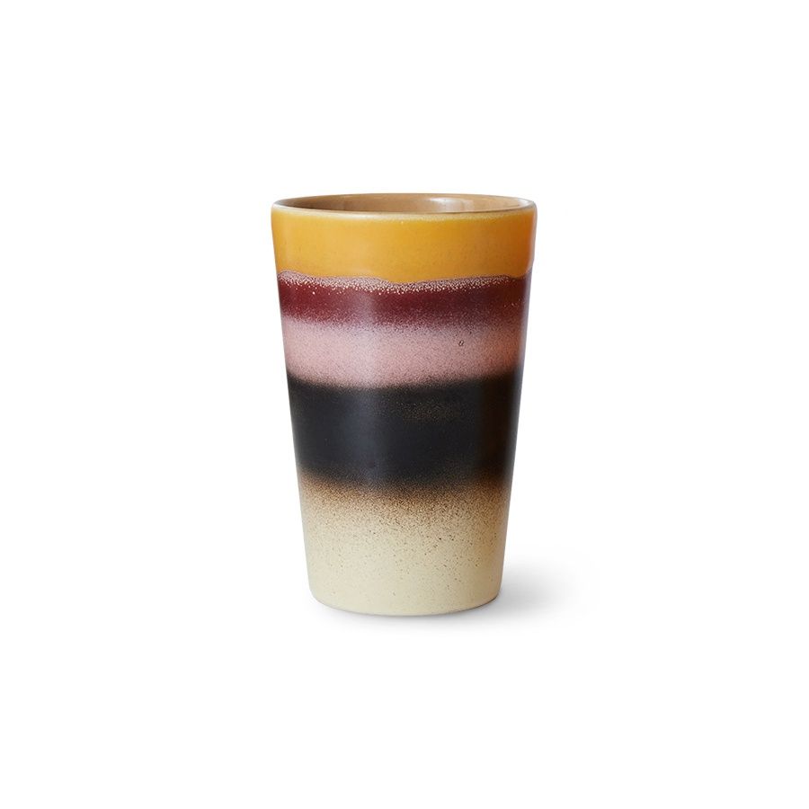HK Living 70s ceramics: tea mug sunset