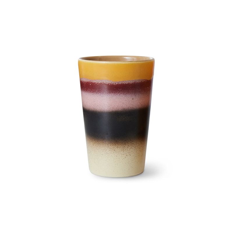 HK Living 70s ceramics: tea mug sunset