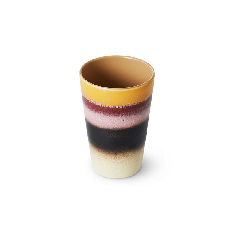 HK Living 70s ceramics: tea mug sunset