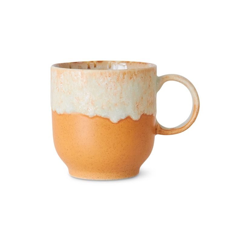 Hk Living 70s ceramics: café mug dunes