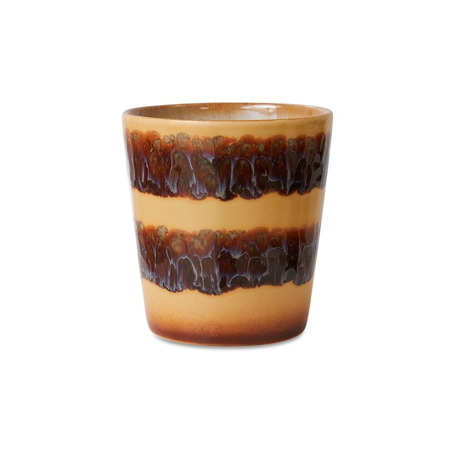 HK Living 70s ceramics: coffee mug cliffs