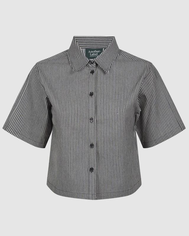 Another label Yara shirt black stripe