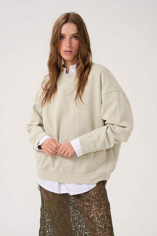 MEW | Diego logo sweat | Sandy green