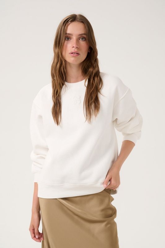 MEW | Diego logo sweat | White