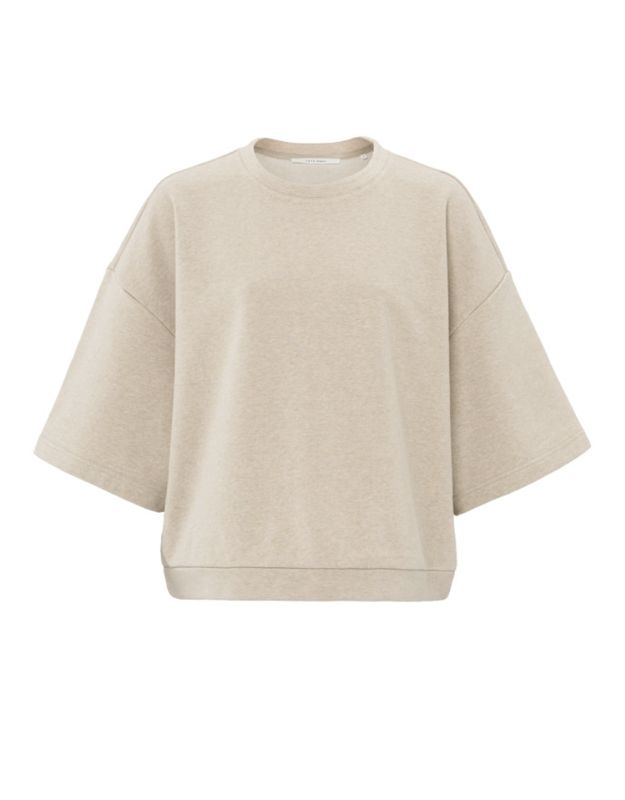 YAYA | Oversized sweatshirt met korte, wijde mouwen
