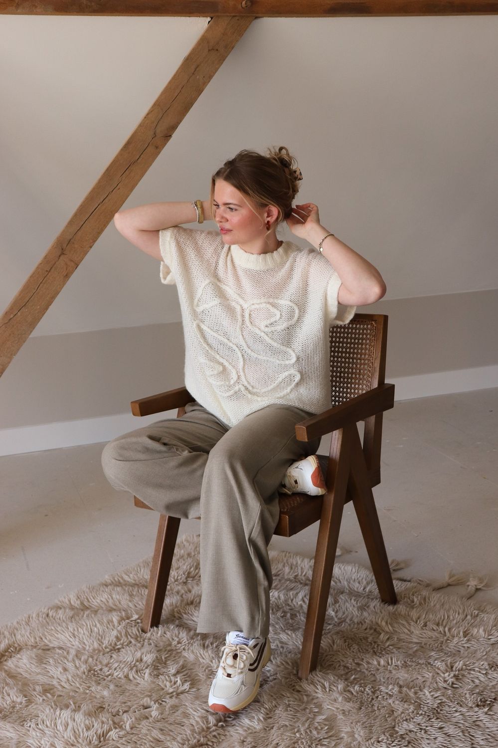 MEW | Lingo knit vest
