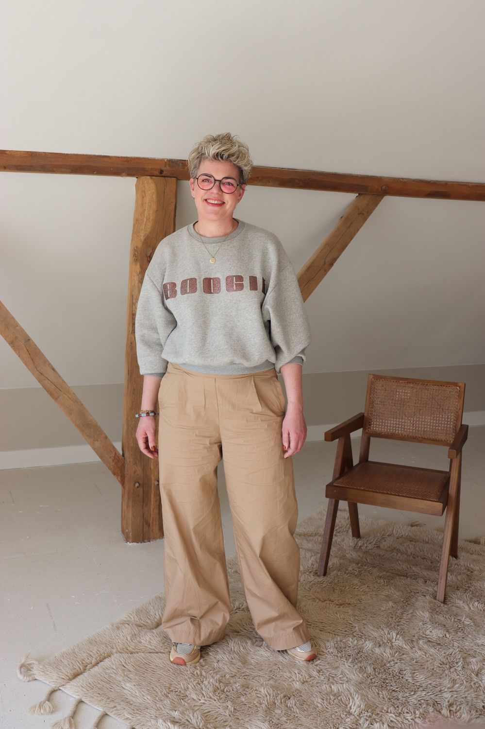 By Bar | Benji poplin pants | Camel