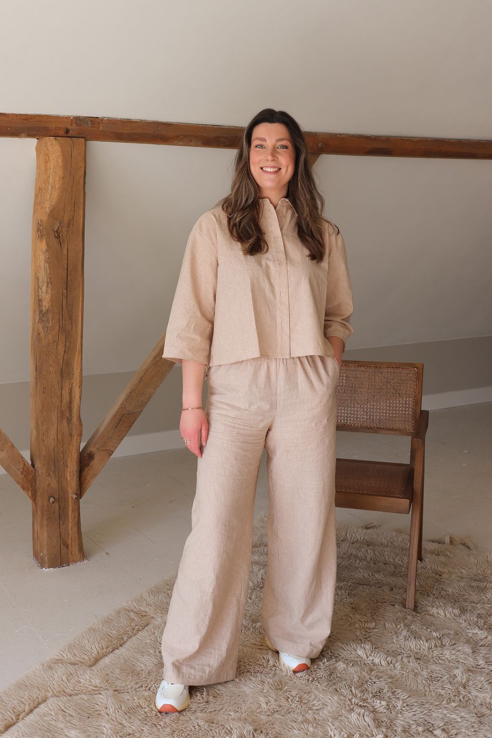 By Bar | Randy lurex stripe pants