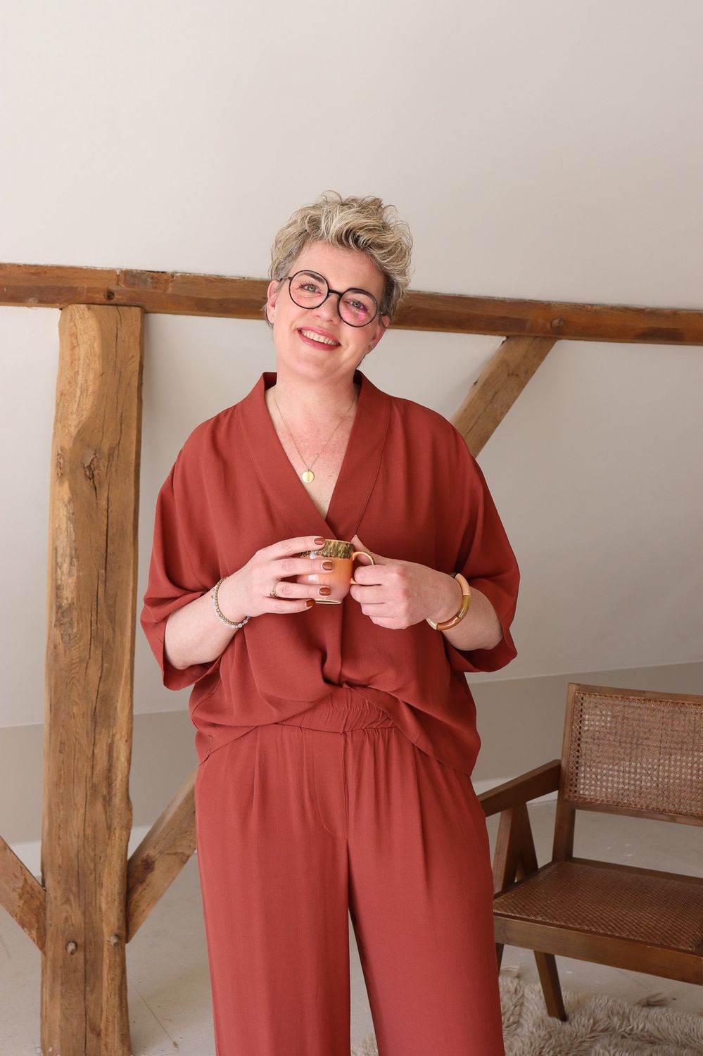 By Bar | Owen viscose blouse
