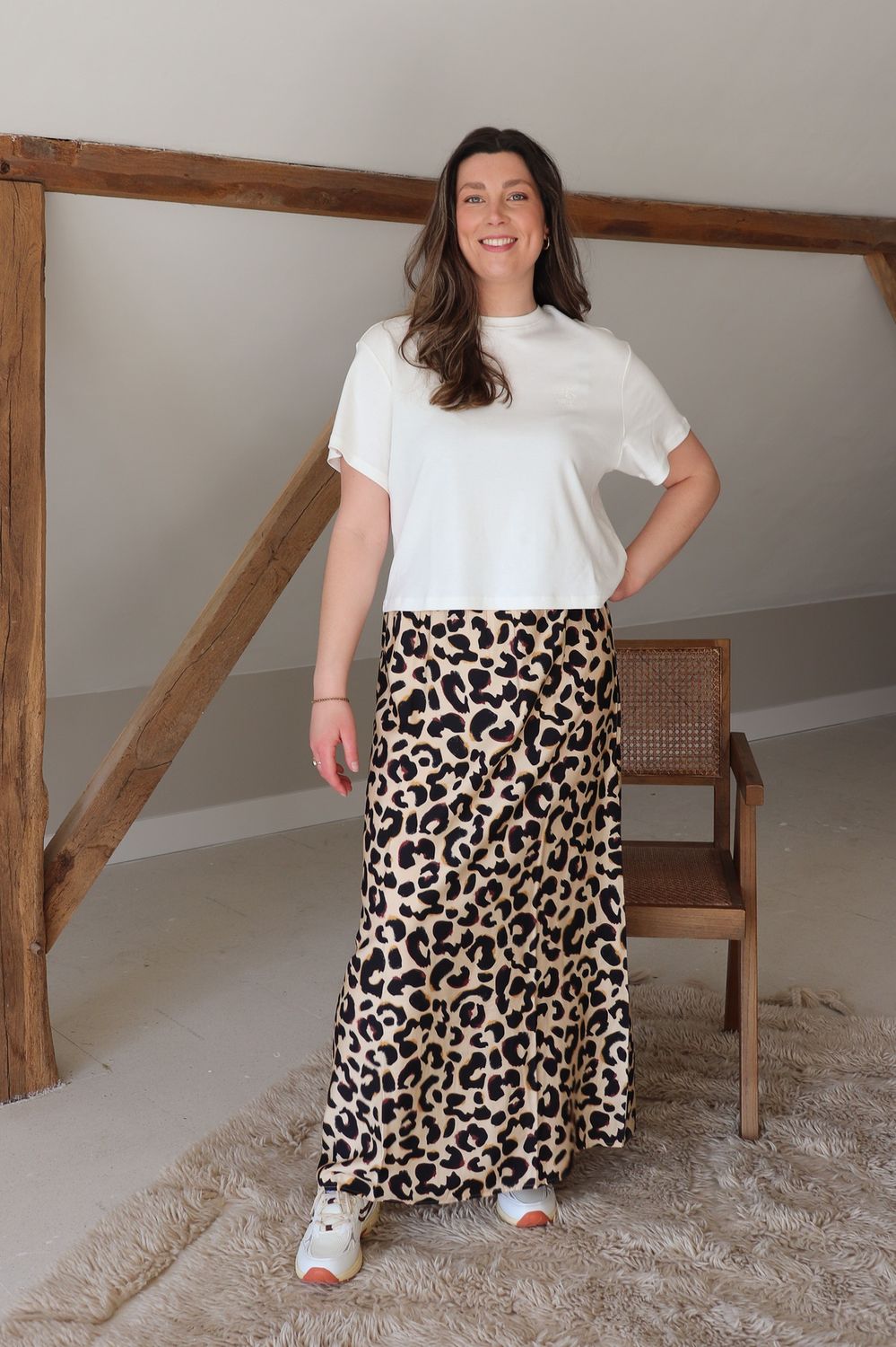Another Label Liz animal skirt