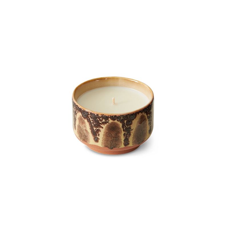 HK Living 70s ceramics: small scented candle Kyoto