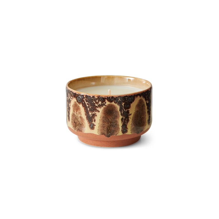 HK Living 70s ceramics: small scented candle Kyoto