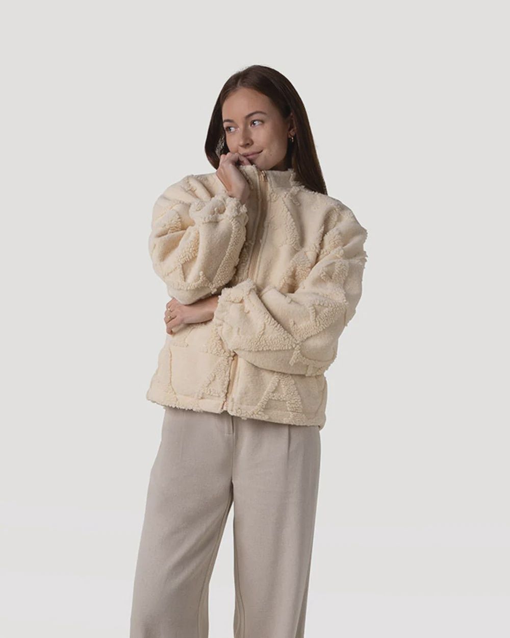 Another Label | Sara jacket | Parchment
