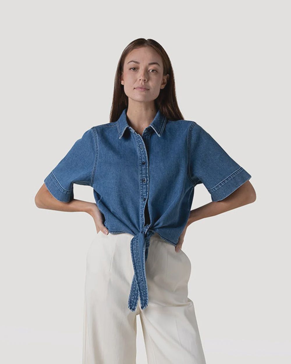 Another Label | Bois denim shirt